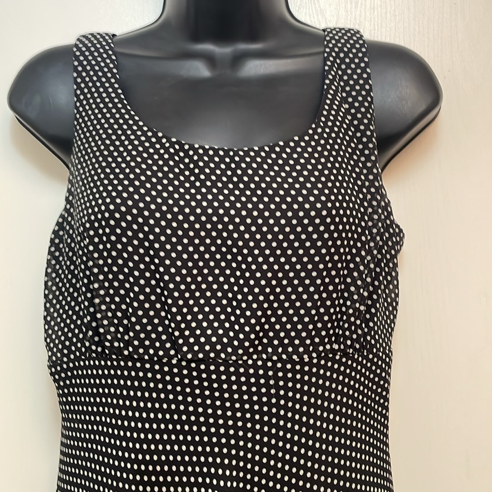 Women’s polkadot dress size 10 with cardigan